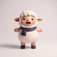 定制网红玩具盲盒小羊公仔PVC玩偶文创潮玩摆件开模注塑工厂