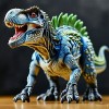 开模注塑恐龙玩具彩色喷涂复杂工艺玩具儿童玩具模型手办工厂