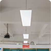 Side emitting classroom light