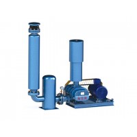 NSR双极消音器型罗茨风机/罗茨真空泵