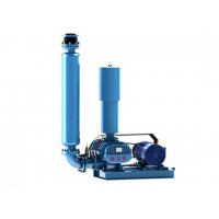 NSR竖式消音器型罗茨风机/罗茨真空泵